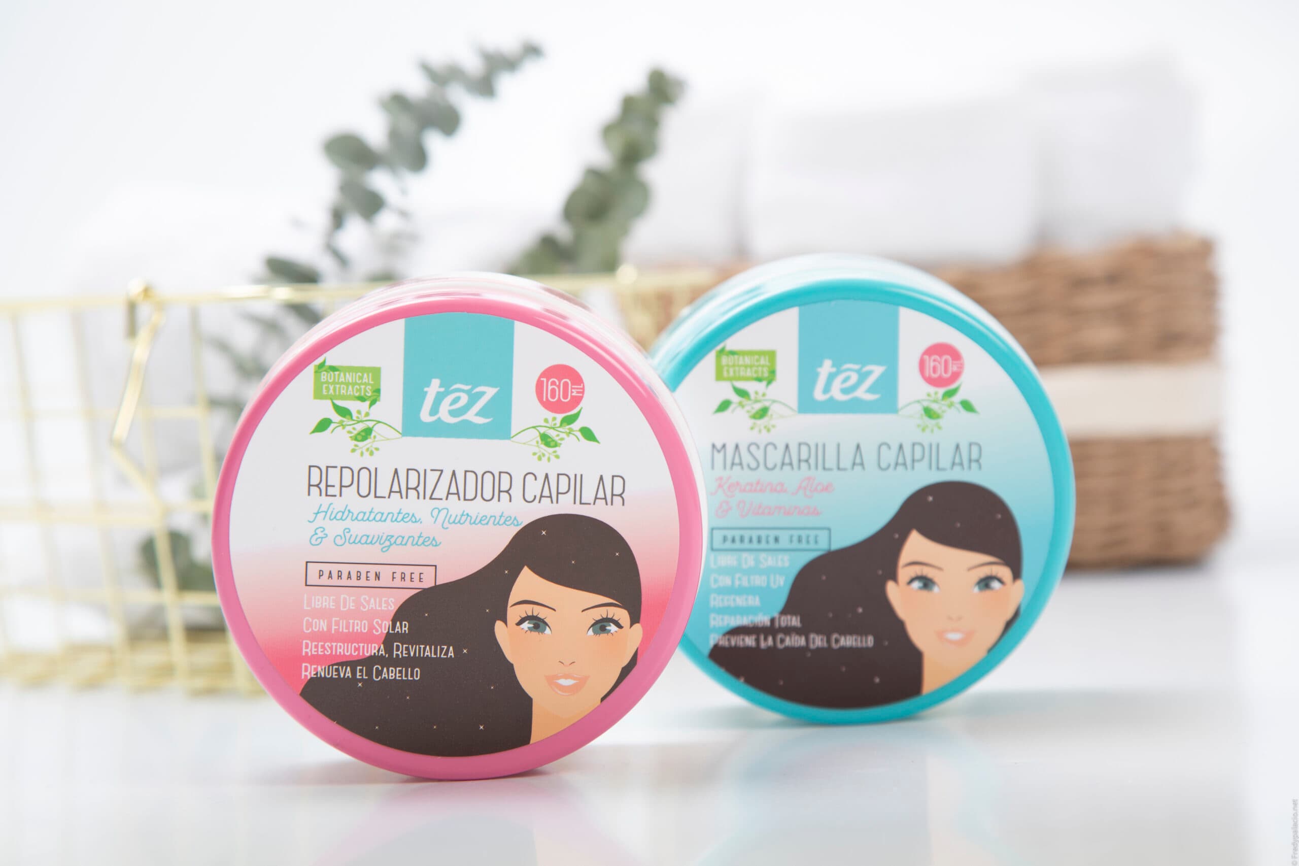 Dúo de Mascarillas Capilares – Reparación y Nutrición Completa | Tez